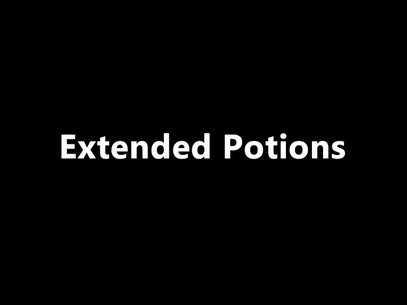 Extended Potions