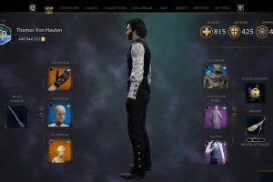Elegant Dark Arts Outfit 2