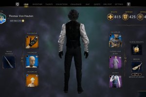 Elegant Dark Arts Outfit 3