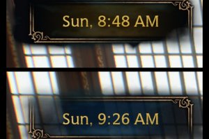 Animated Game Time HUD 4