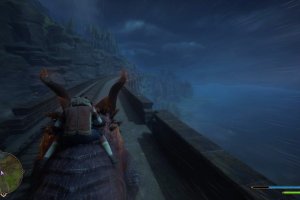 Отключение эффектов ветра при езде на Graphorn 2