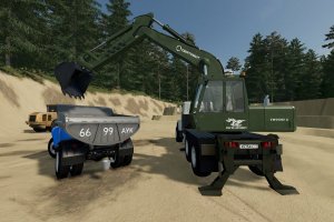 Экскаватор КрАЗ-65032 5