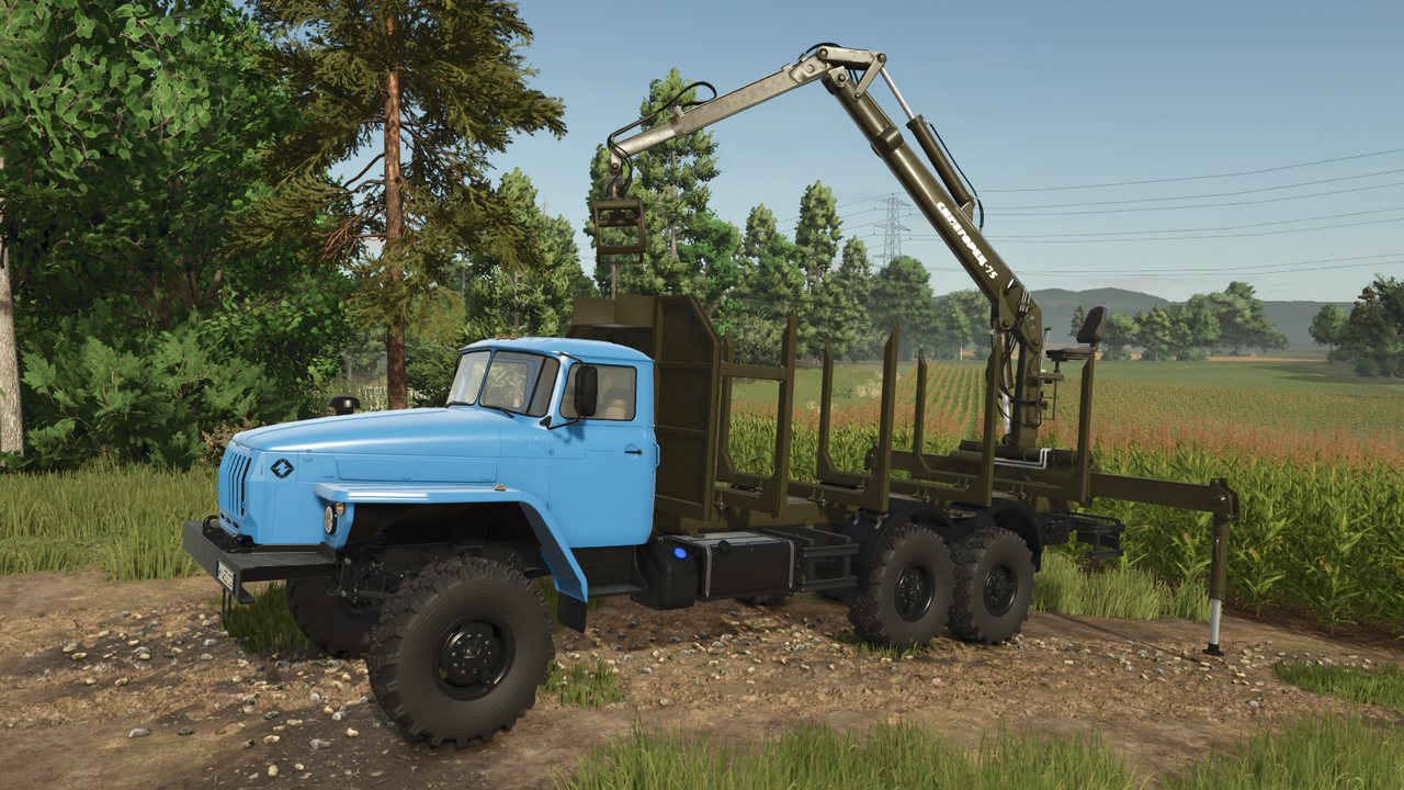 Урал 4320-60 УСТ-5453 КМУ
